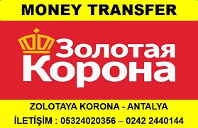 Zolotaya Korona ( Golden Crown – Altın Taç ) Para Transferi
